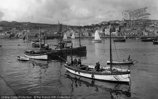Photo of St Ives, The Harbour 1927