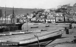 The Harbour, Boats 1890, St Ives