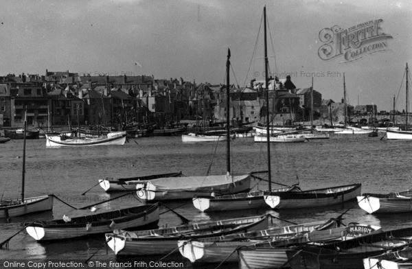 Photo of St Ives, The Harbour c.1955