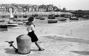 The Harbour c.1955, St Ives