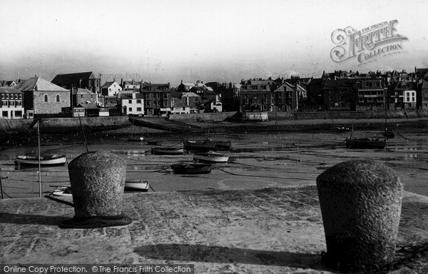 Photo of St Ives, The Harbour c.1955