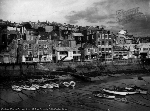 Photo of St Ives, The Harbour c.1955