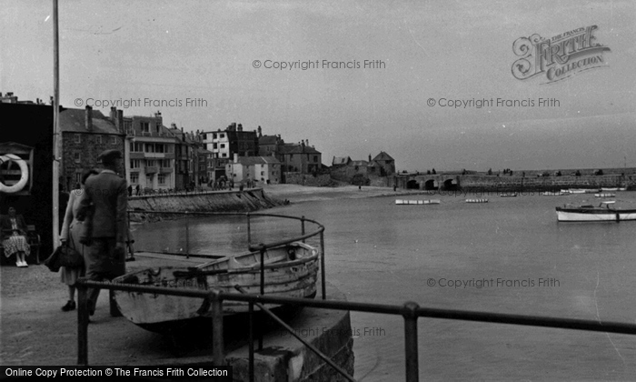 Photo of St Ives, The Harbour c.1960