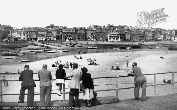 Photo of St Ives, The Harbour c.1960