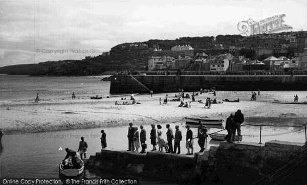 Photo of St Ives, The Harbour c.1960