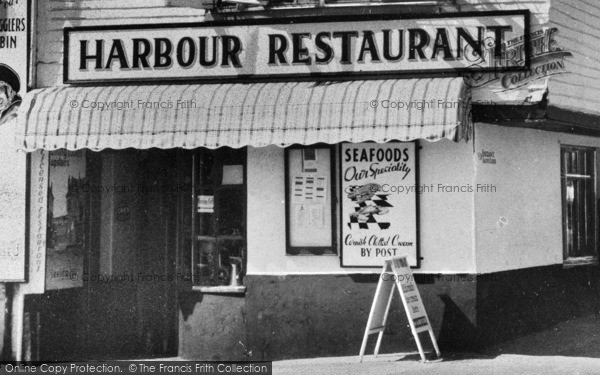 Photo of St Ives, The Harbour Restaurant c.1960