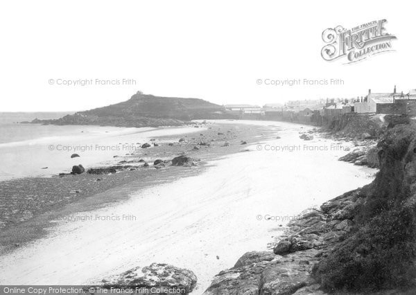 Photo of St Ives, The Island 1890