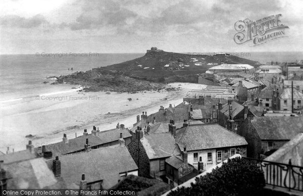 Photo of St Ives, The Island 1927