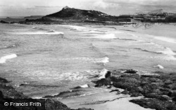 The Island From Carthew c.1910, St Ives