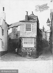 St Ives, the Old Town c1880
