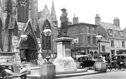 The Oliver Cromwell Memorial c.1955, St Ives