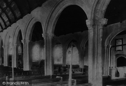 The Parish Church Across Nave 1895, St Ives