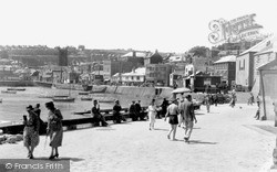 The Quay c.1955, St Ives