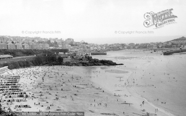 Photo of St Ives, The Sands c.1960