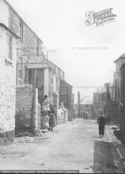 Photo of St Ives, Townsfolk 1890