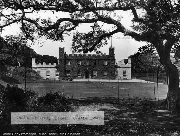 Photo of St Ives, Tregenna Castle Hotel 1925