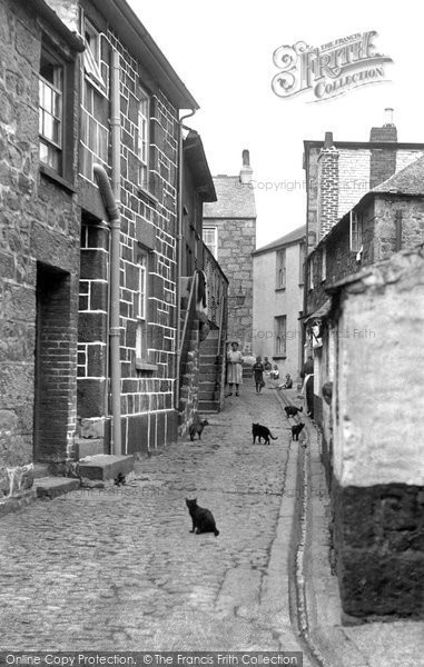Photo of St Ives, Virgin Street 1927