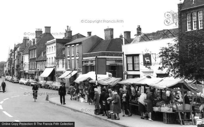 Photo of St Ives, Waiting For The Bus, The Square c.1965
