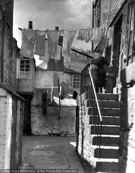 Photo of St Ives, Washing Day 1927