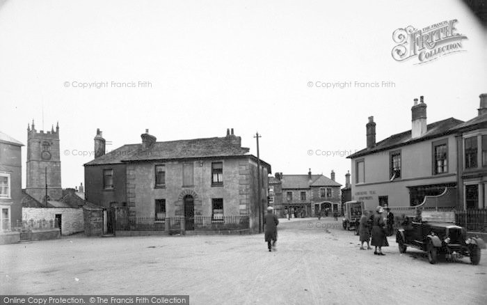 Photo of St Just In Penwith, Bank Square c.1935