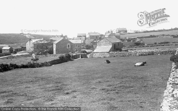 Photo of St Just In Penwith, Bosorne Village c.1932