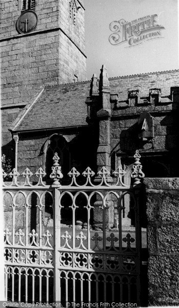 Photo of St Just In Penwith, Church c.1955