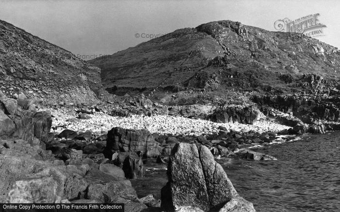 Photo of St Just In Penwith, Coastline c.1950