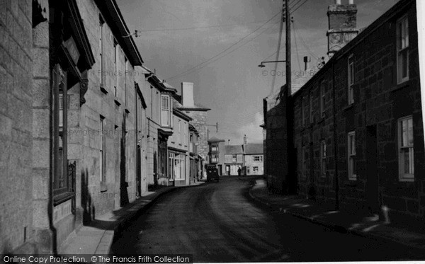Photo of St Just In Penwith, Fore Street c.1950