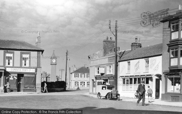 Photo of St Just In Penwith, Market Square And War Memorial c.1950