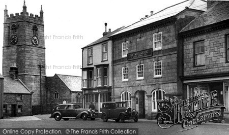 Photo of St Just In Penwith, Market Square c.1950