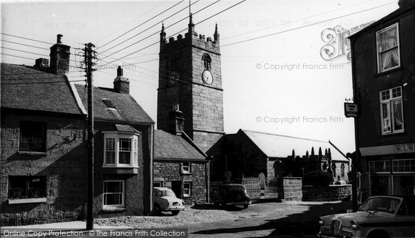 Photo of St Just In Penwith, Square c.1955