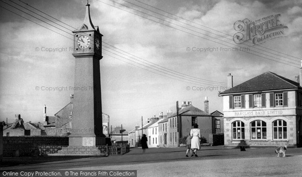 Photo of St Just In Penwith, The Clock Tower c.1950
