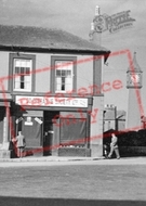 St Just In Penwith, The Co-Op And Clock Tower c.1950, St Just