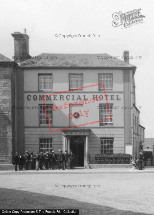 Photo of St Just In Penwith, The Commercial Hotel c.1935