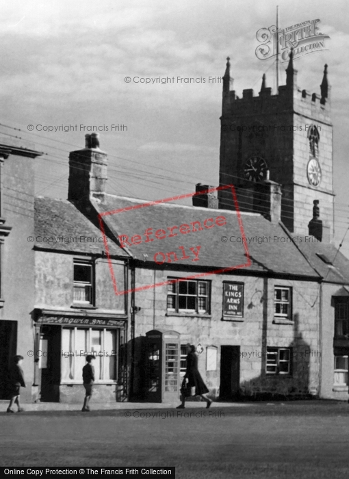 Photo of St Just In Penwith, The King's Arms Inn c.1950