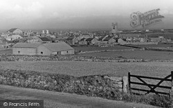 St Just In Penwith, View From Penzance Road c.1950, St Just