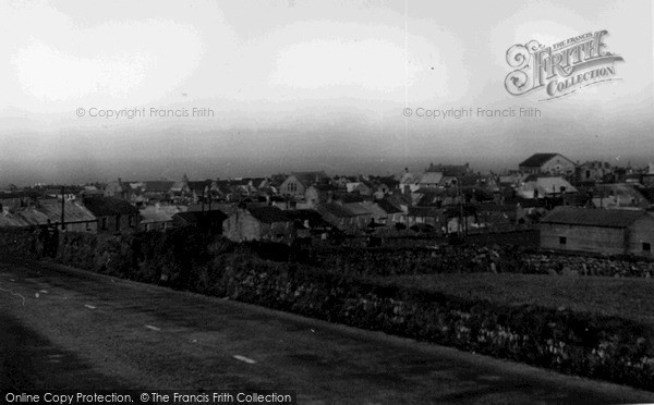 Photo of St Just In Penwith, View From Penzance Road c.1950