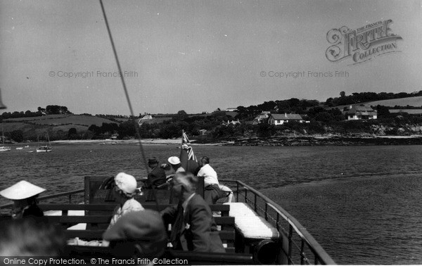 Photo of St Just In Roseland, From The Ferry c.1955