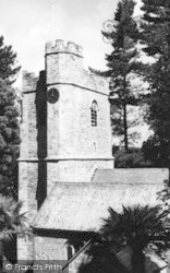 The Church c.1955, St Just In Roseland