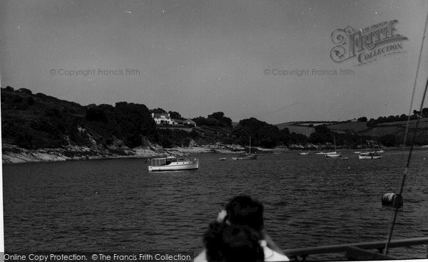 Photo of St Just In Roseland, View From The Ferry c.1955