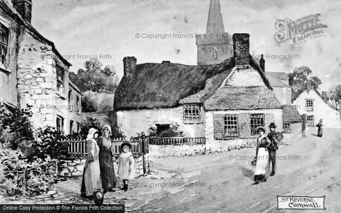 Photo of St Keverne, A Village Sketch c.1900