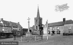 Church And Square c.1933, St Keverne