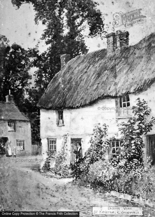 Photo of St Keverne, Ladden Vene c.1900