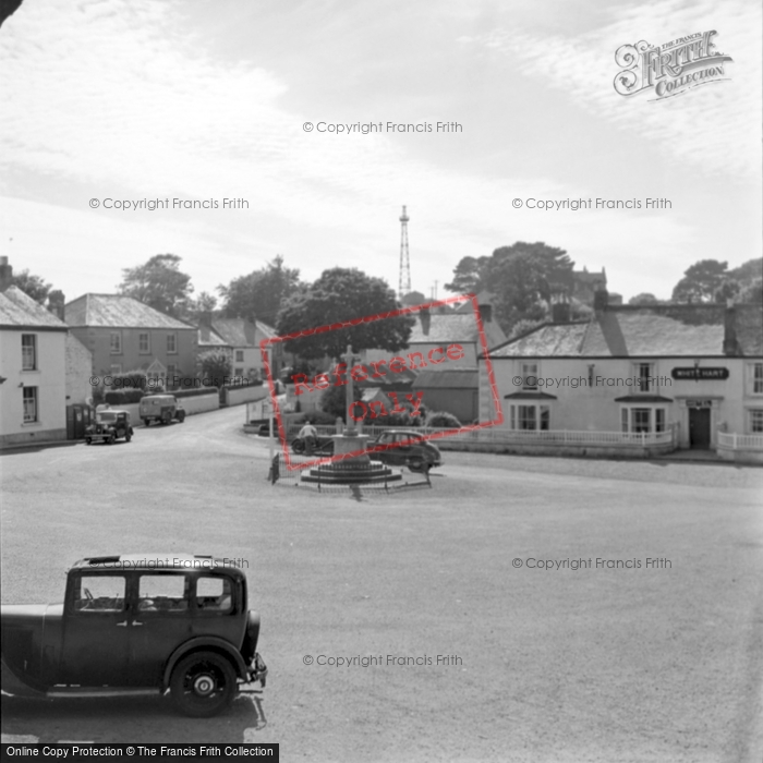 Photo of St Keverne, The Square 1952