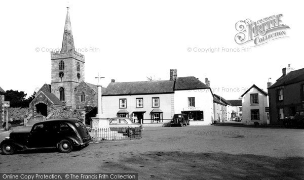 Photo of St Keverne, The Square 1956