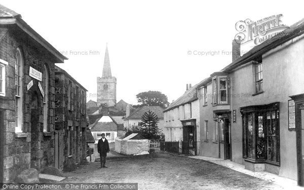 Photo of St Keverne, The Street 1904