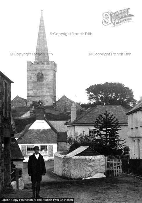 Photo of St Keverne, The Street 1904