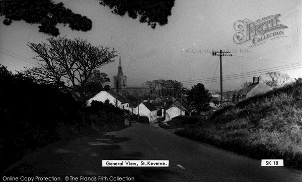 Photo of St Keverne, Village 1956