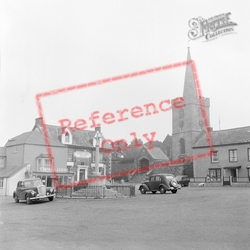 War Memorial And Church 1960, St Keverne