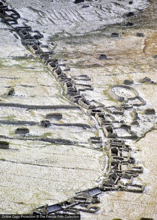 Photo of St Kilda, Hirta, View Over Deserted Township From Oiseval c.1990